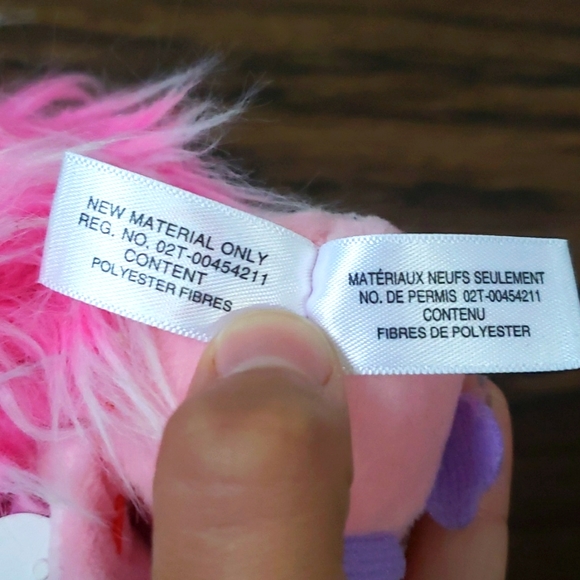 Frizzys ty Collection Pink Monster Kink Key Chain 2015 NWT Pink Girl Stuffie - Picture 9 of 17